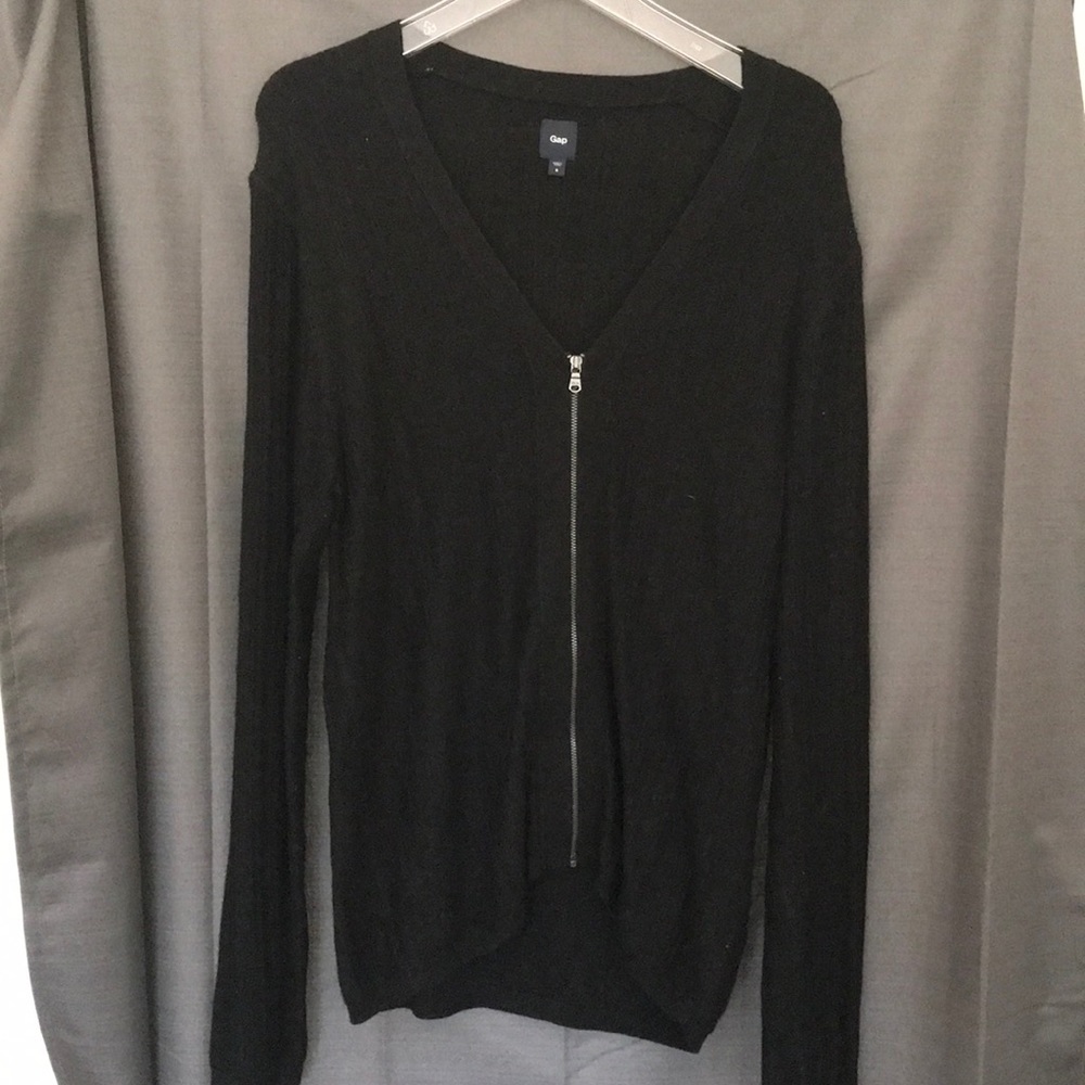 GAP zip up cardigan